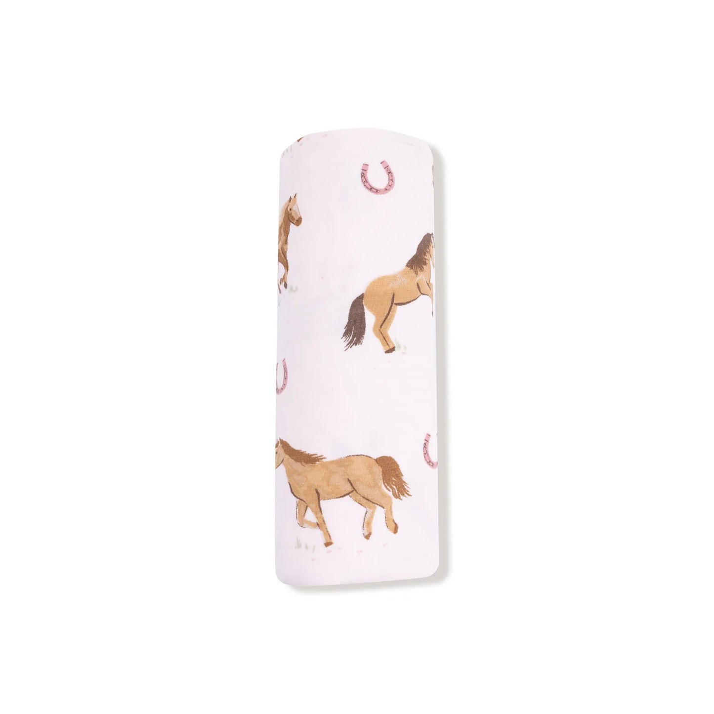 Pink Horses Swaddle