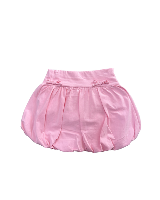 Bubble Skort With Bows - Pink Fairy Tale