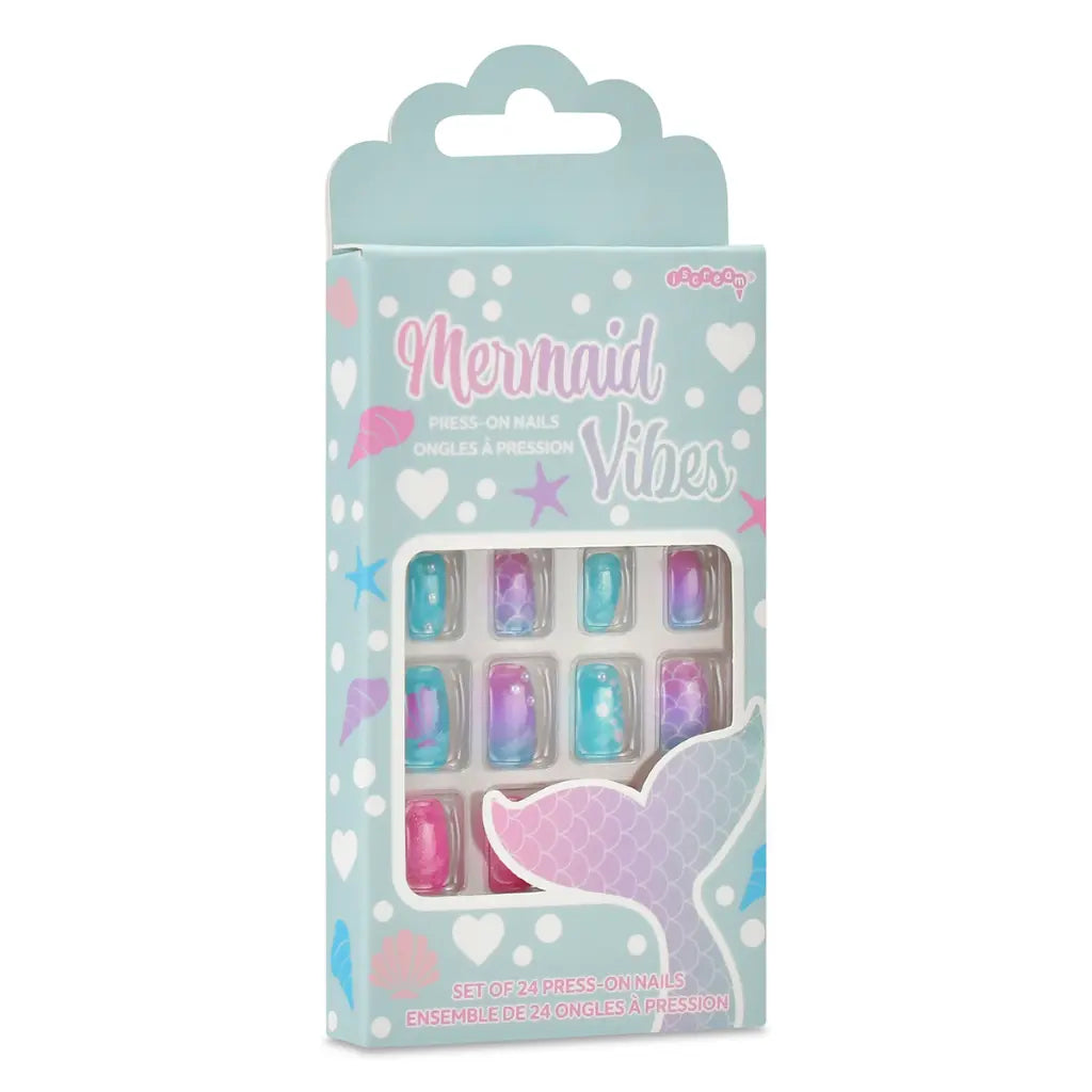 Mermaid Vibes Press On Nails