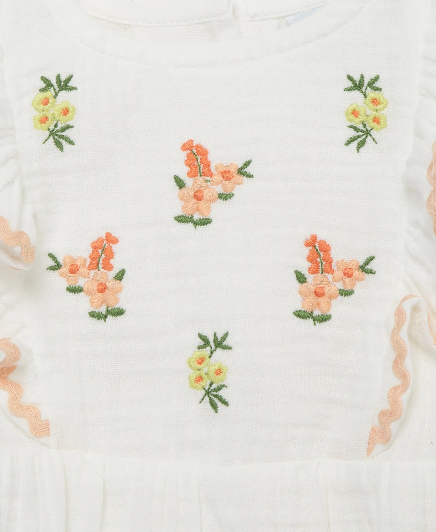 Ivory Flowers Bubble