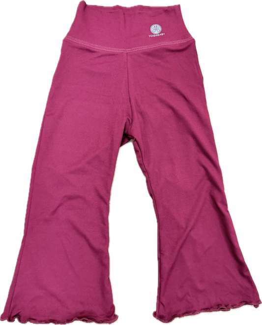Maroon Flare Leggings