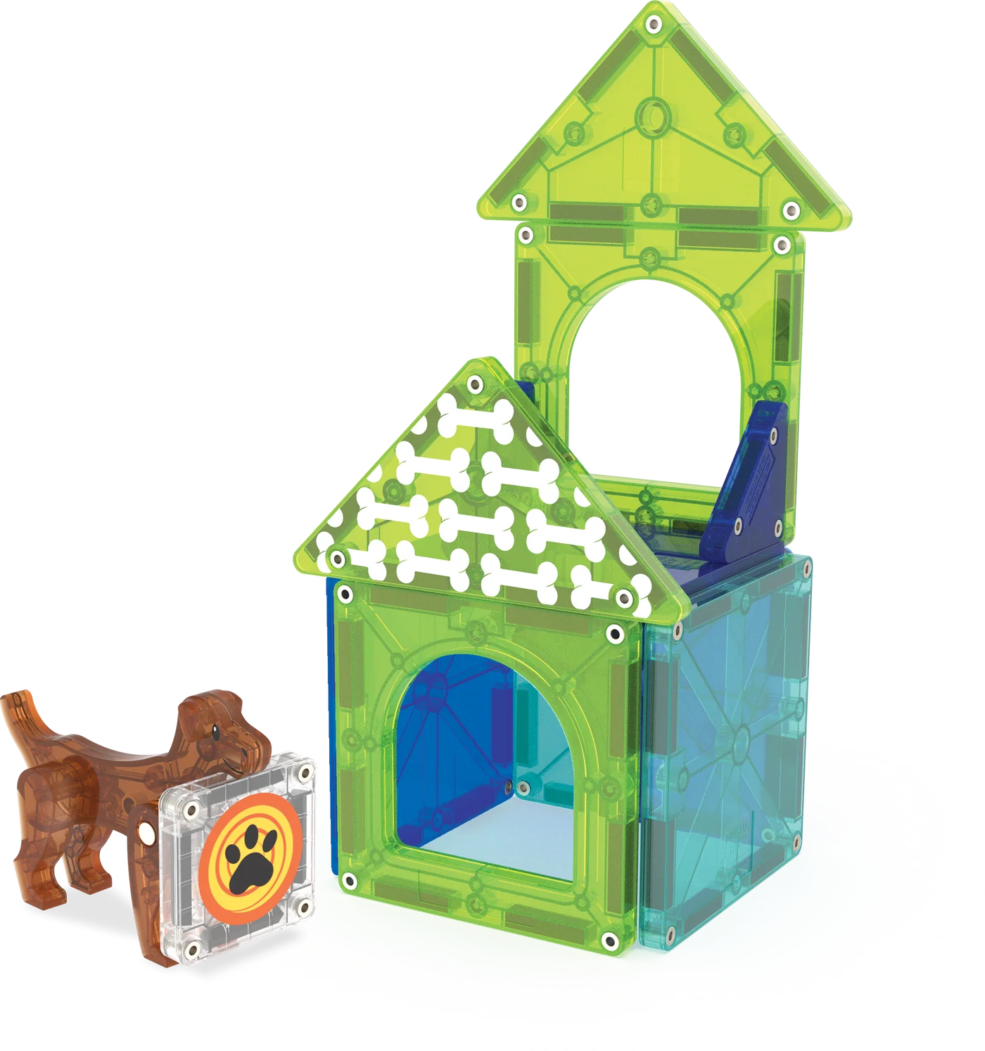 Magna-Tiles Dog House