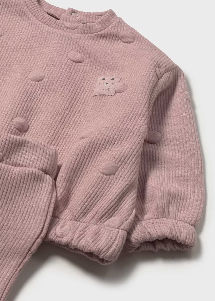 Padded Tracksuit-Mauve