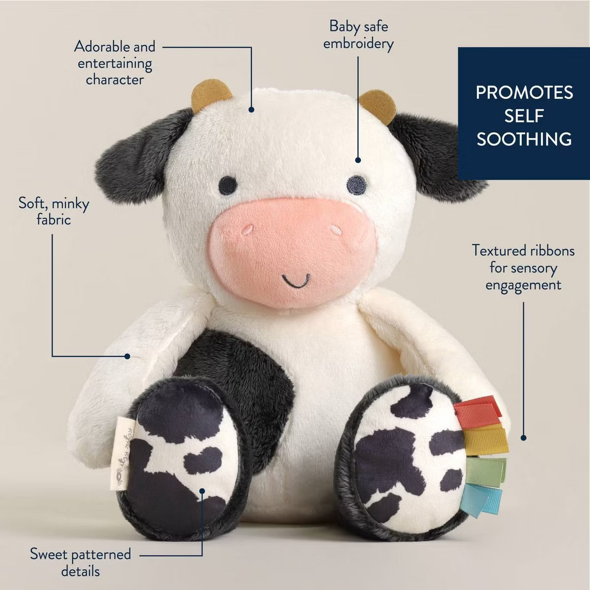 Sweetie Snuggles Plush Cow
