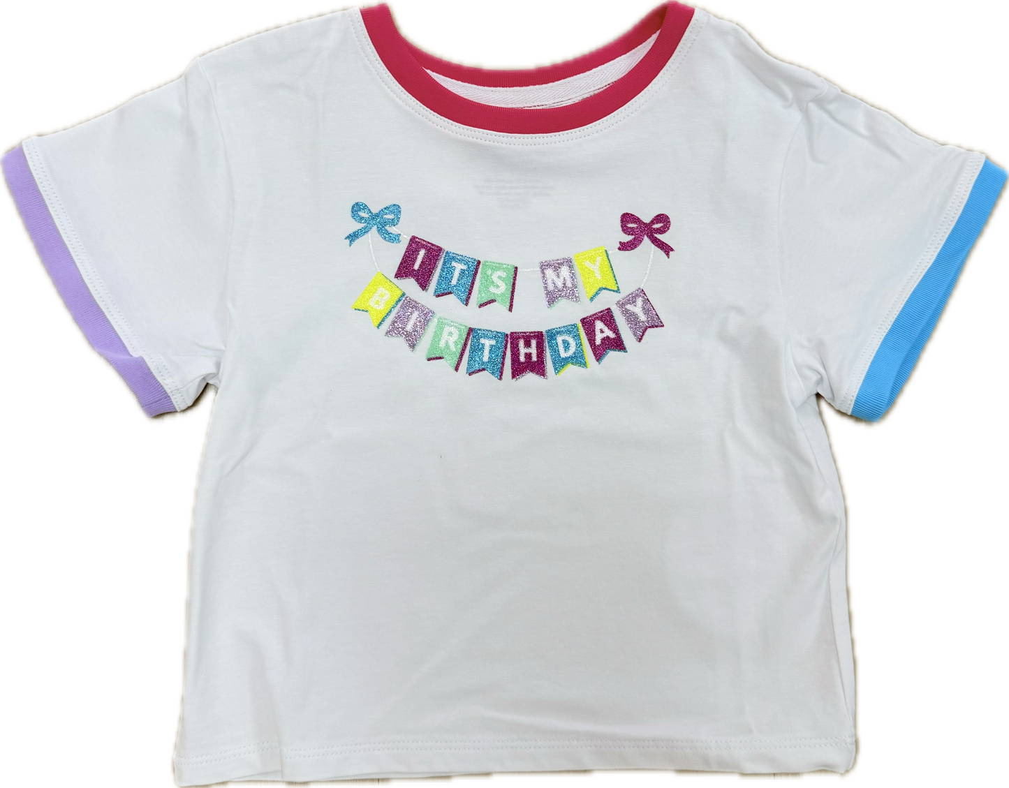 It's My Birthday Glitter Boxy T