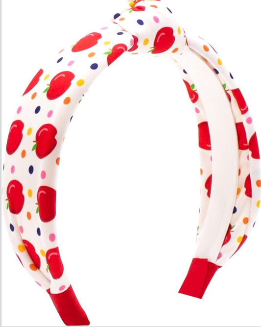 Knot Headband-Apple