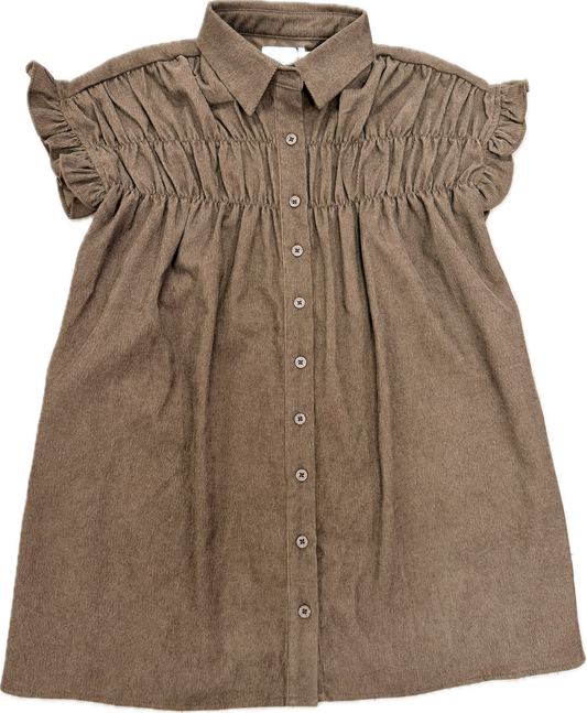 Chocolate Woven Dress