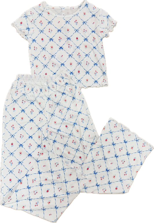 Lace Pattern Set-White