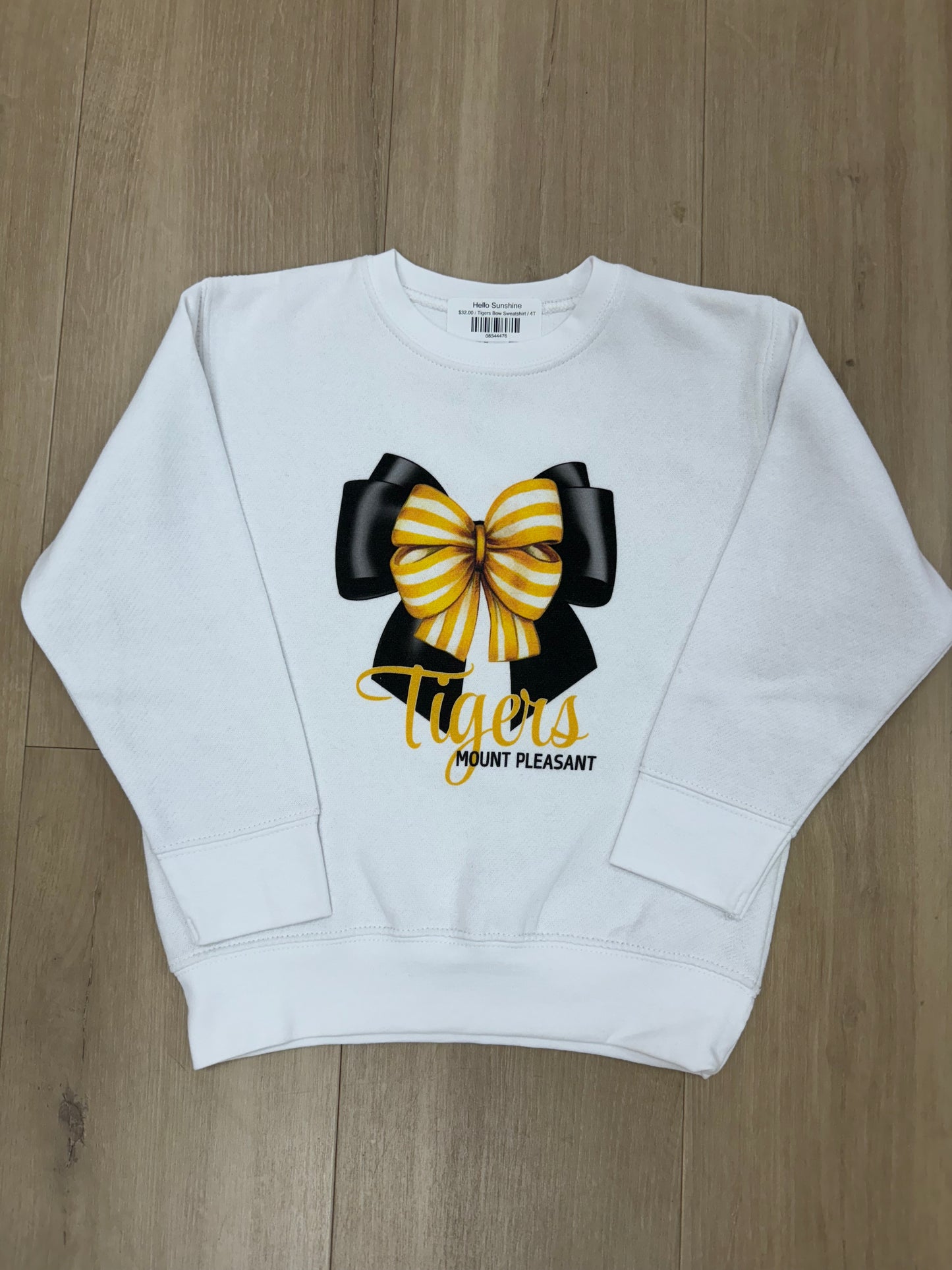 Tigers Bow Sweatshirt