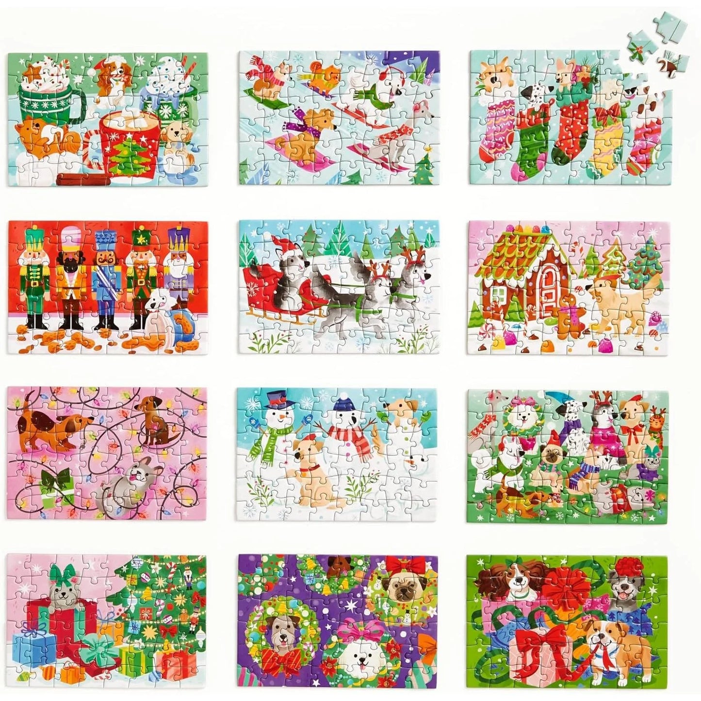 Ho Ho Howl 12 Days of Mini Puzzles