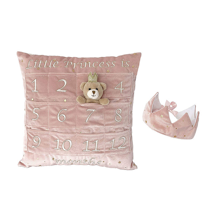 My 1st Year Princess Pillow & Crown Set