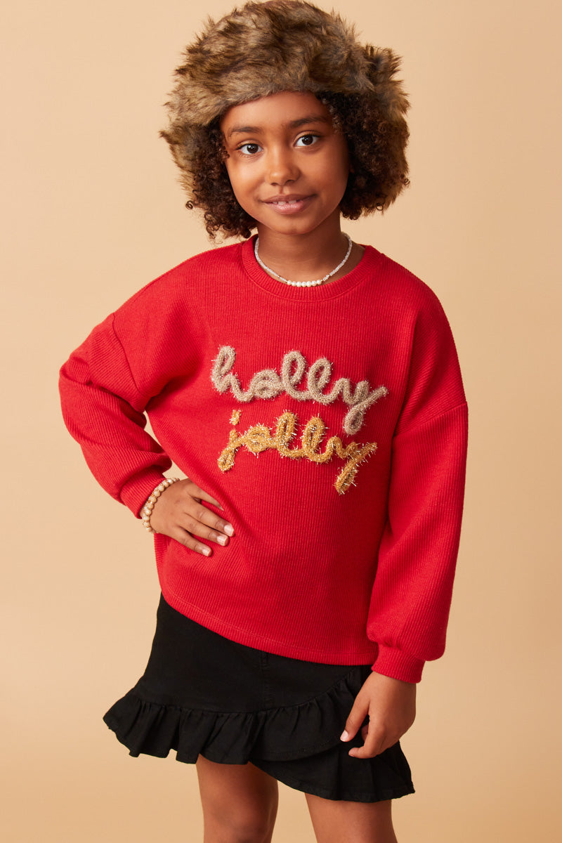 Red Holly Jolly Sweater