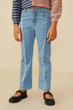 Frayed Detail Jeans