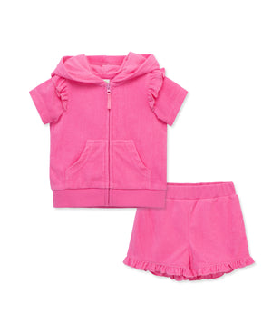 Pink 2PC Short Set