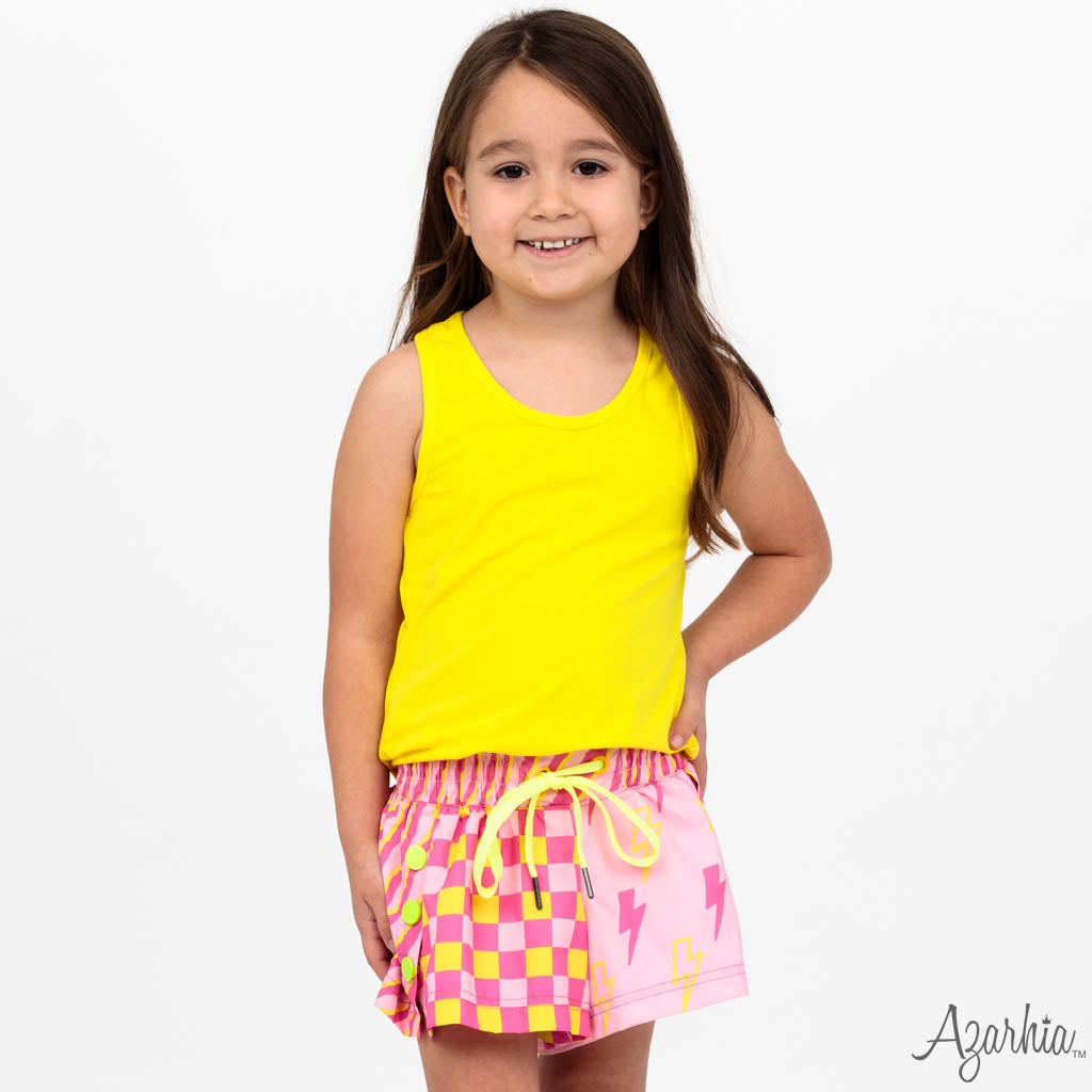 Check/Lightning Bolt Shorts
