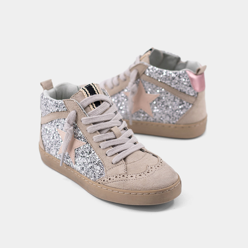 Paulina Sterling Glitter Sneaker