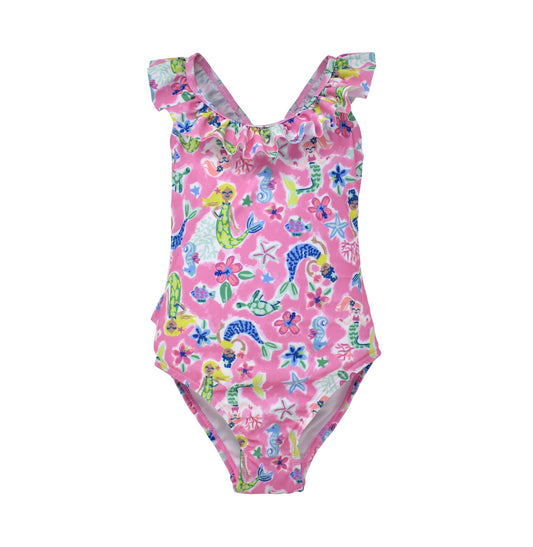 Mystic Mermaids Mindy Crossback Swimsuit