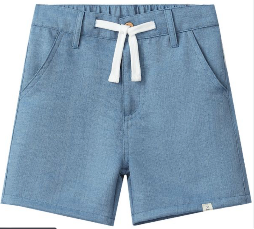 Crew Woven Shorts-Navy