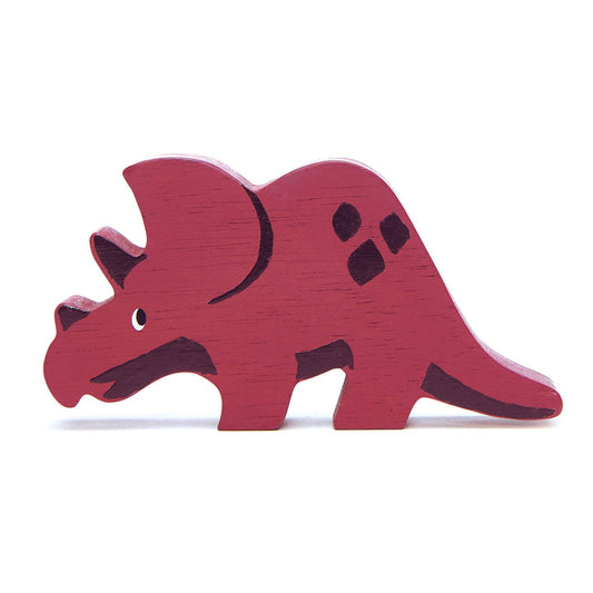 Triceratops Wooden Figure