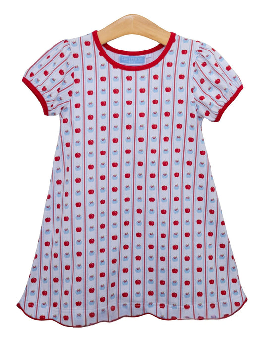 Apple Print Dress