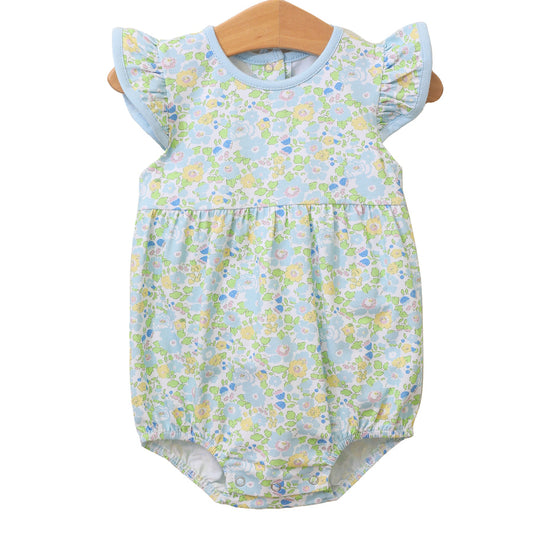 Blooming Floral Ruffle Bubble
