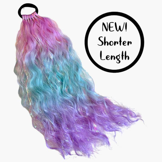 Malibu Short Wavy Shimmer Tail