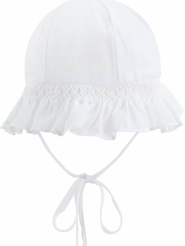 Smocked Dress w/Bonnet