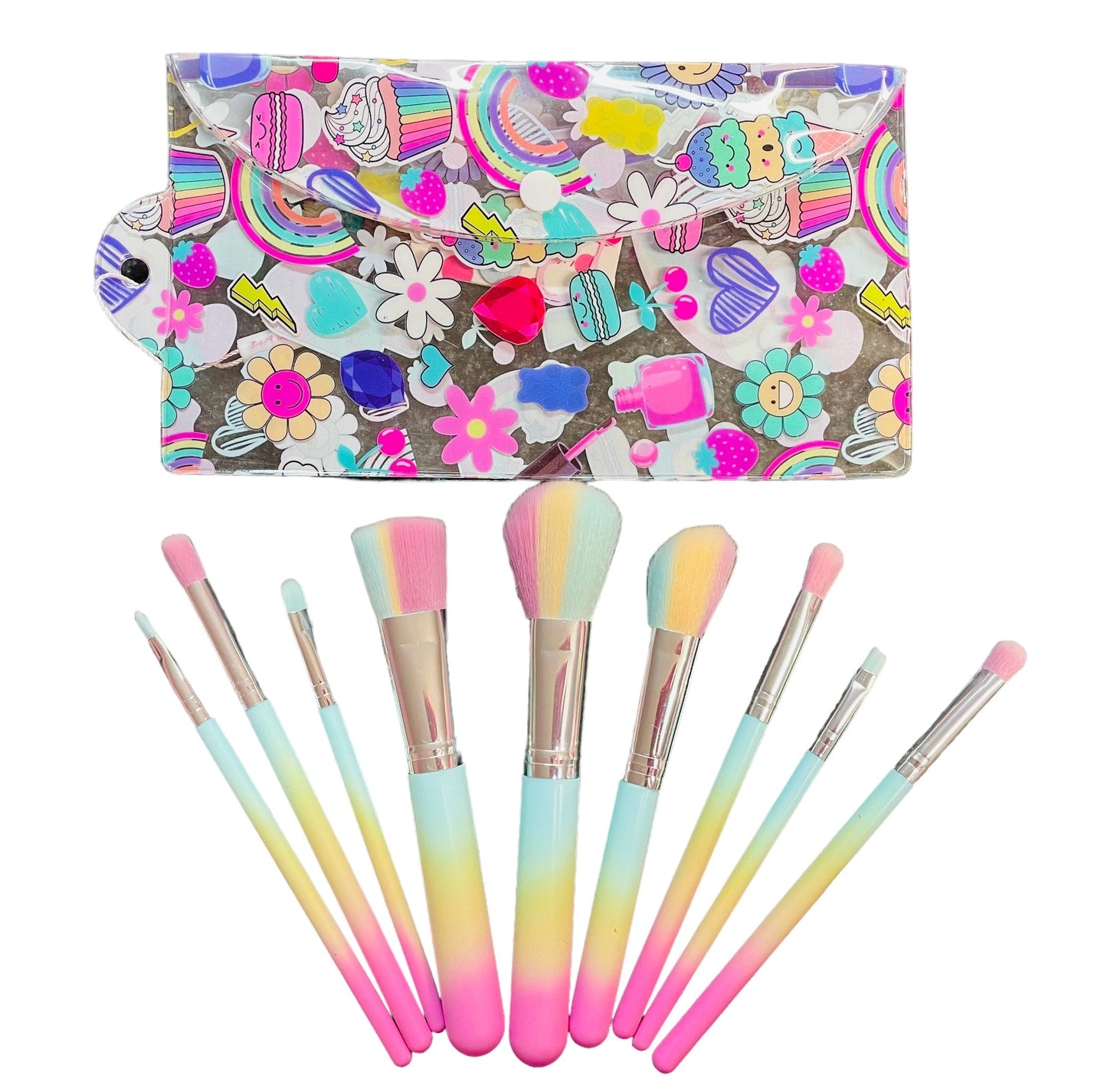 Makeup Brushes Pouch-Tie Dye