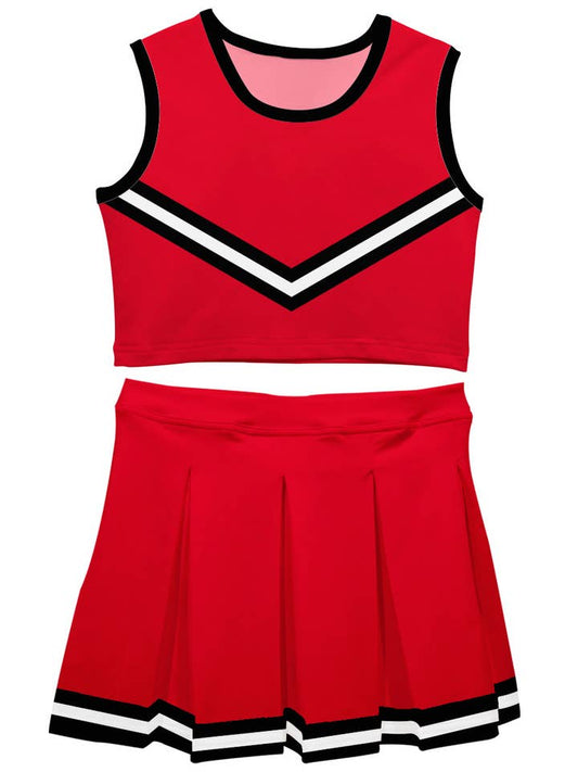 Red & Black Cheer Uniform