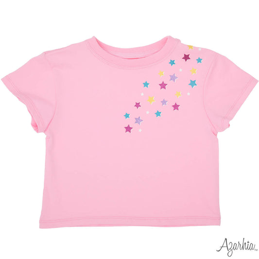 Glitter Falling Stars Boxy Tee