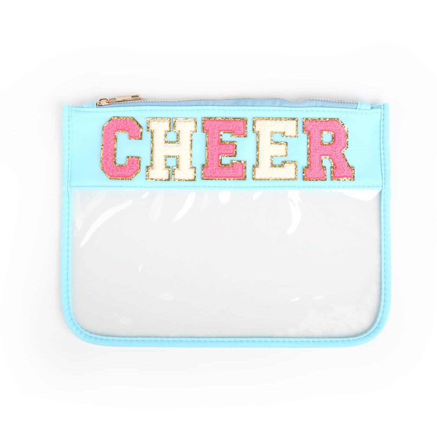 Clear Zipped Bag - CHEER