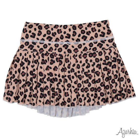 Leopard Pleated Skort