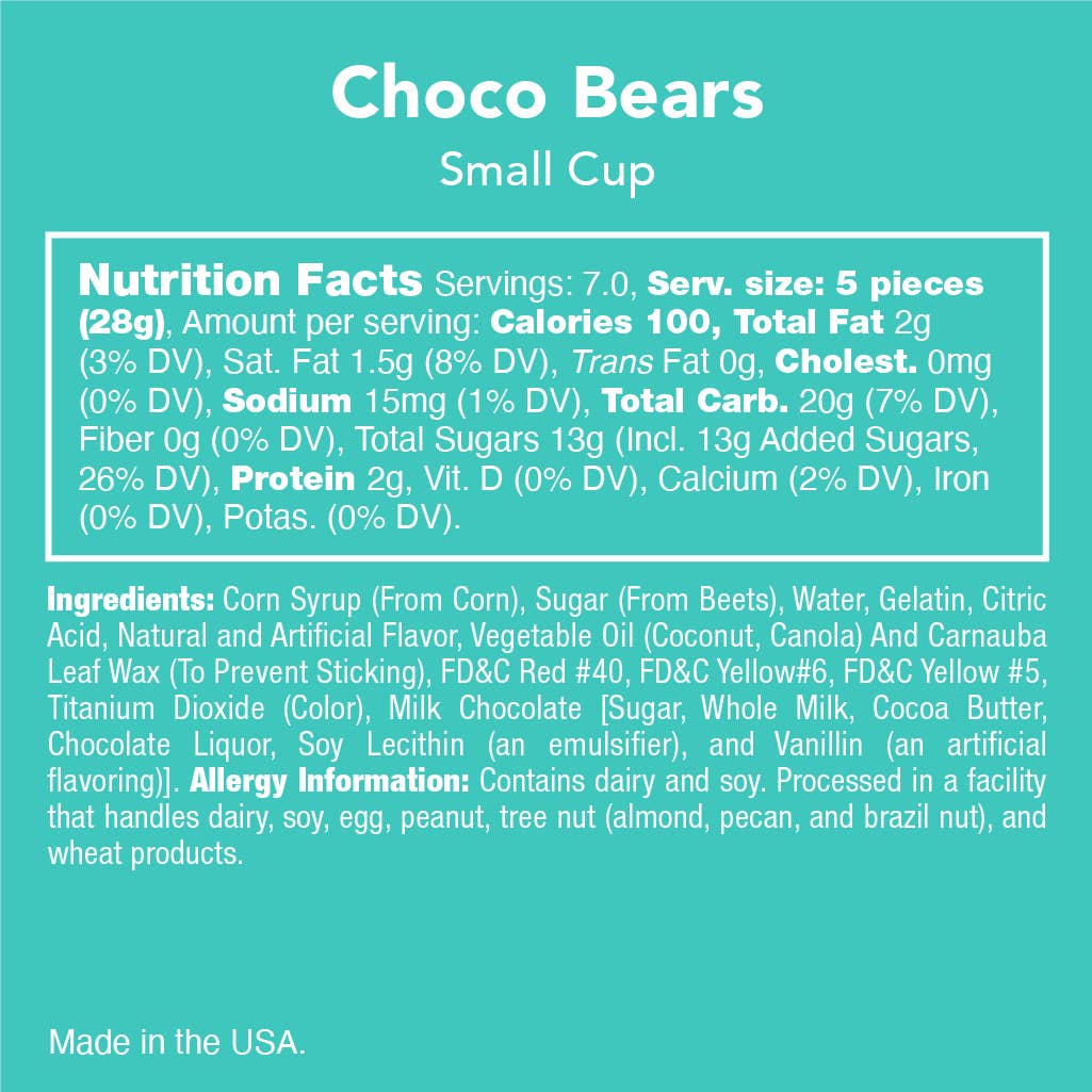 Choco Bears Candy