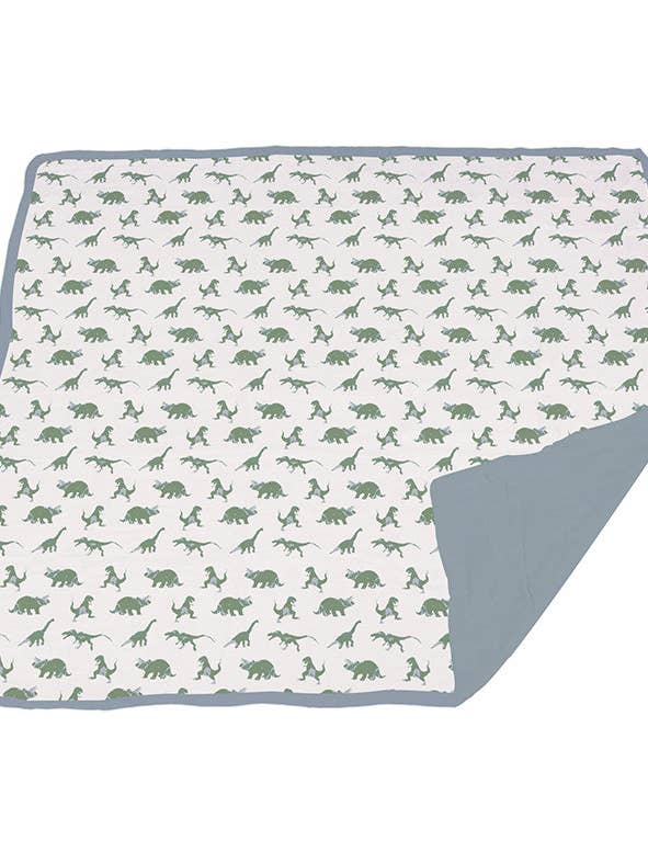 Dino/Blue Fog Blanket