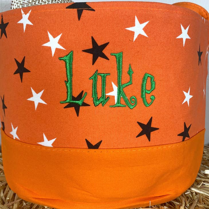 Wild Halloween Baskets w/Monogramming