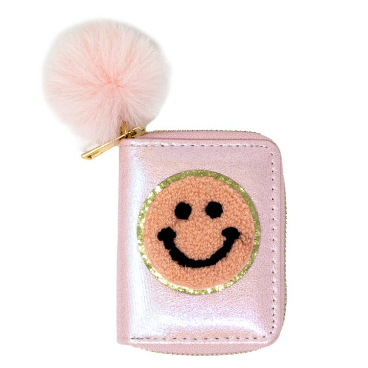 Shiny Happy Face Smile Wallet