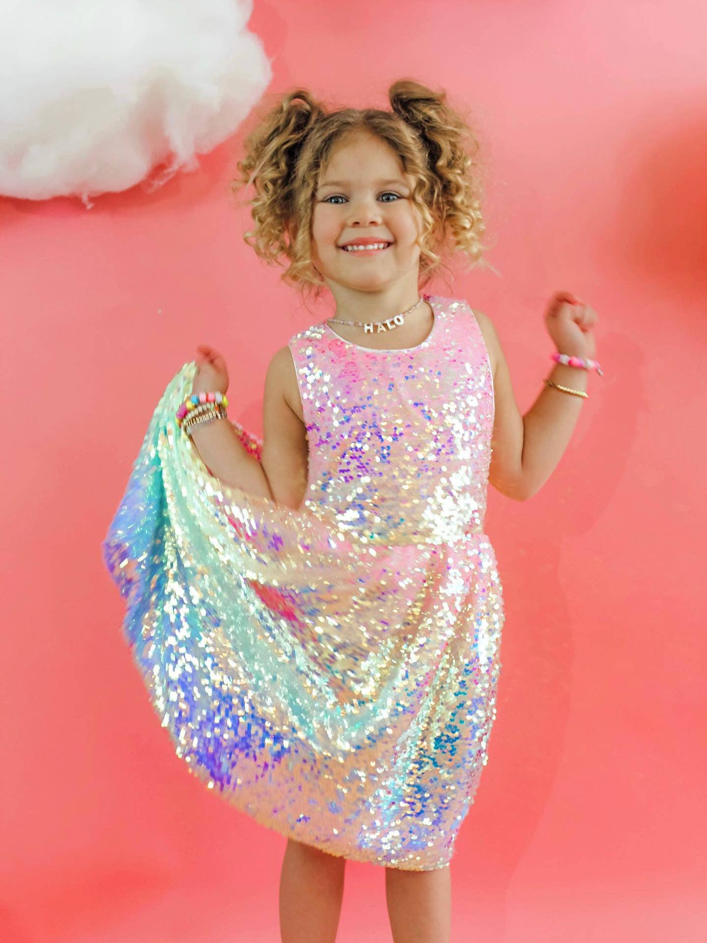 Ombre Sequin Dress
