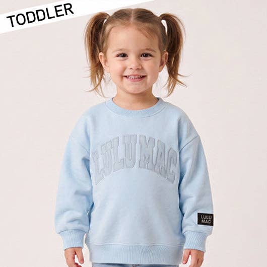 Lulu Mac Sweatshirt-Light Blue