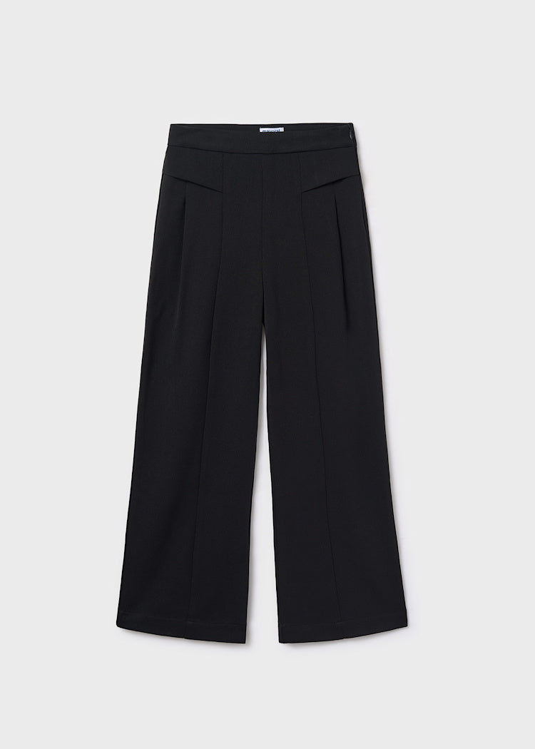 Wide Leg Pant-Black