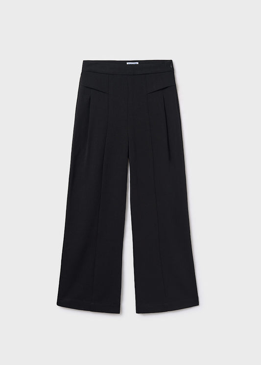 Wide Leg Pant-Black