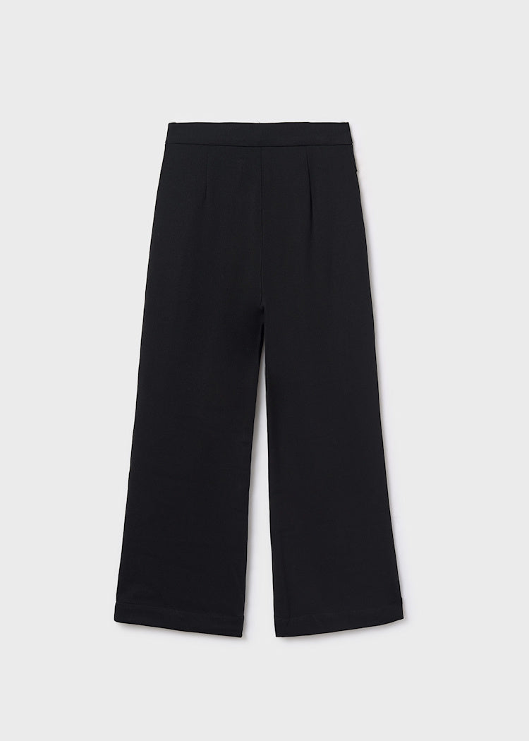 Wide Leg Pant-Black