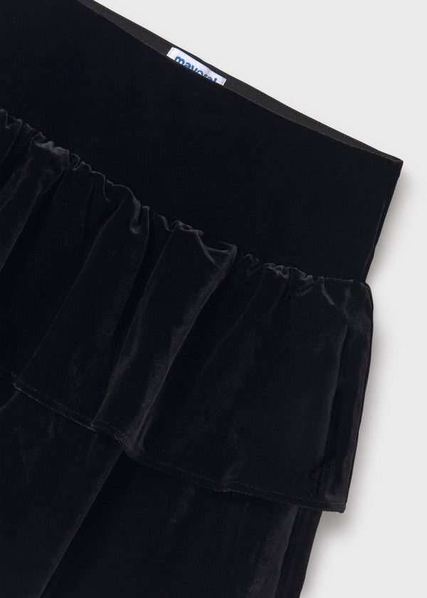 Velvet Skirt-Black