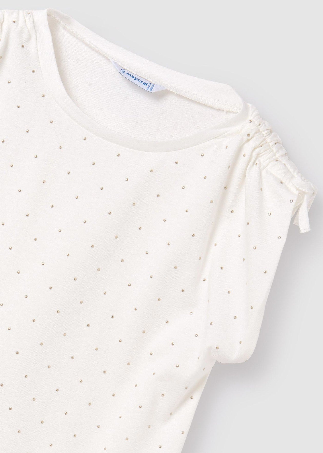 Polka Dot Tank-Natural