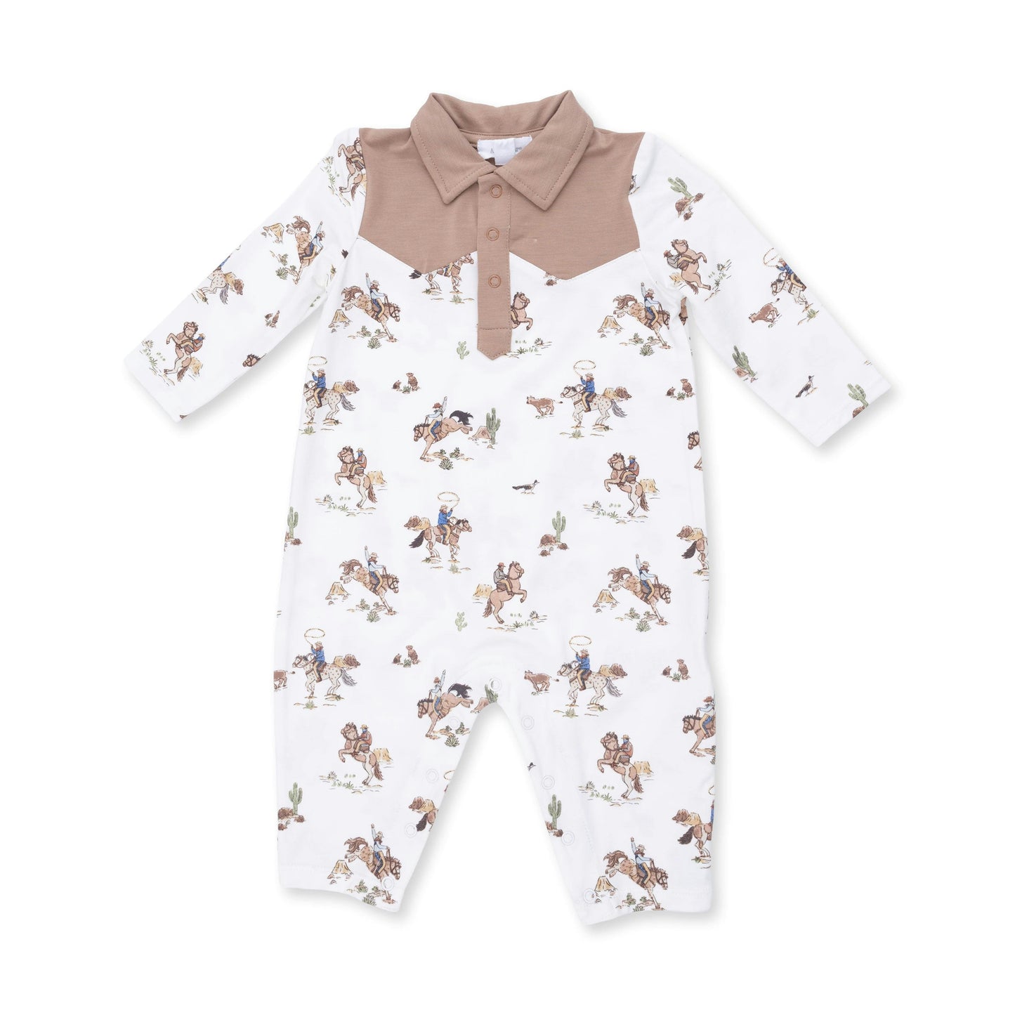 Horse Wrangler Cowboy Romper