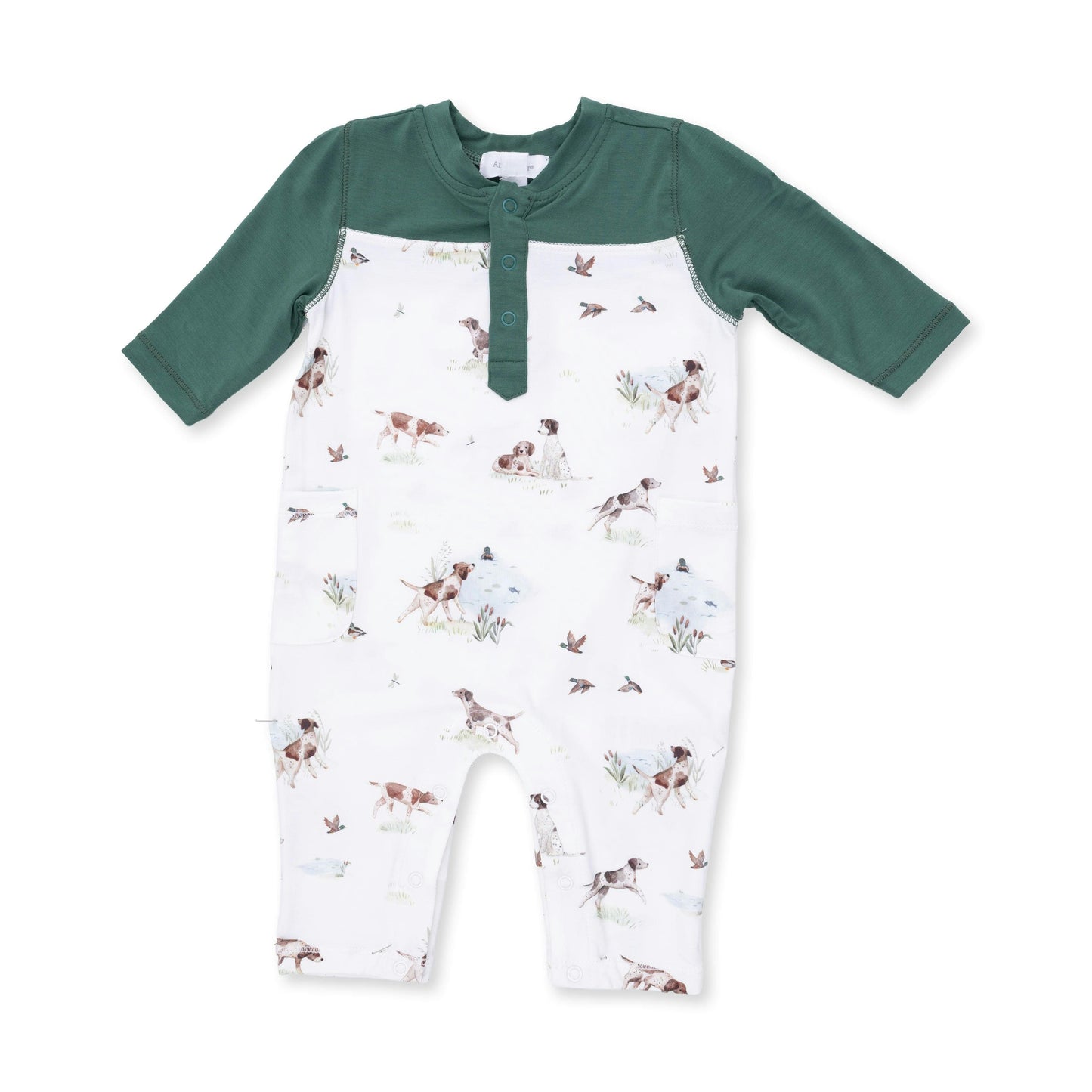 Pointer Pups & Duck Buddies Romper