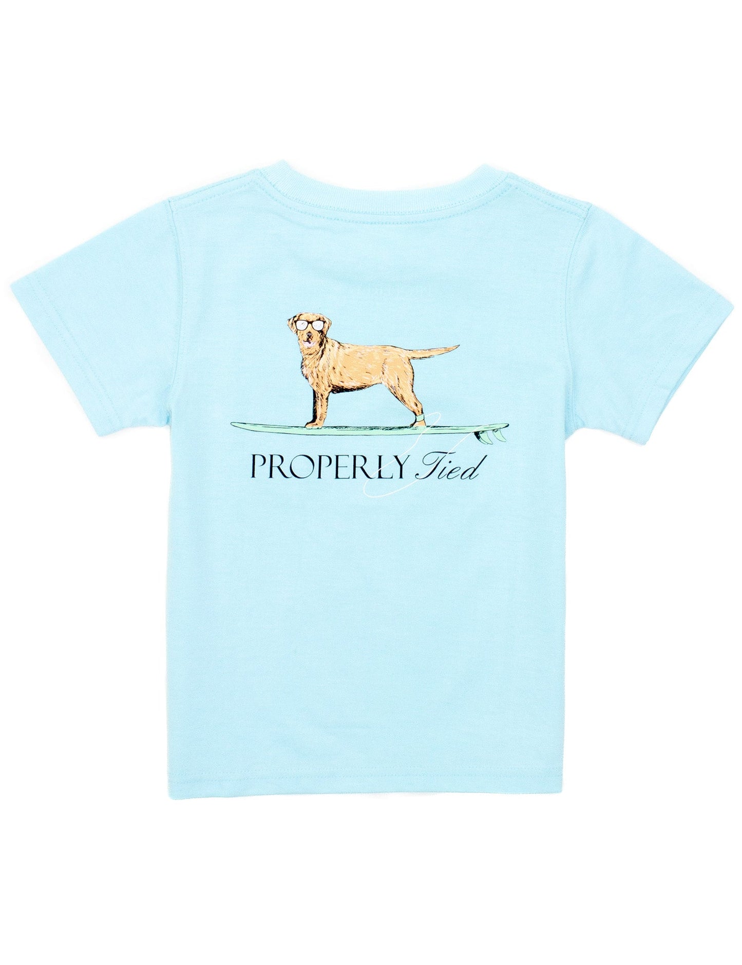 Waverider Tee-Powder Blue