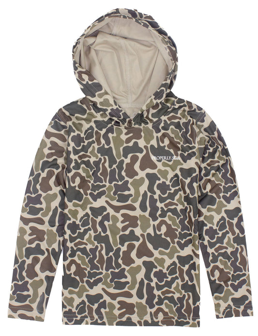 Sportsman Performance Hoodie-Vintage Camo