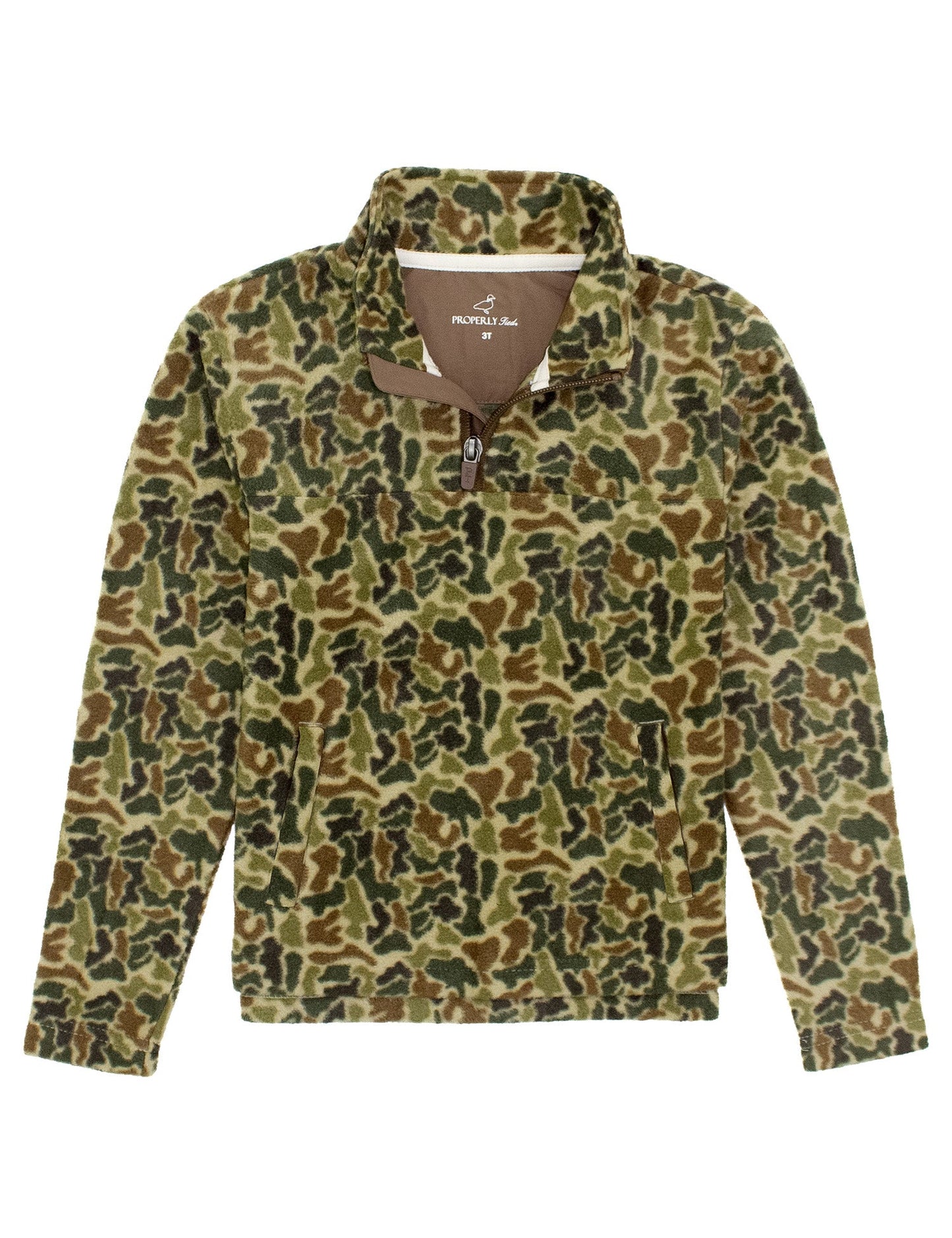 Microfleece Pullover-Camo