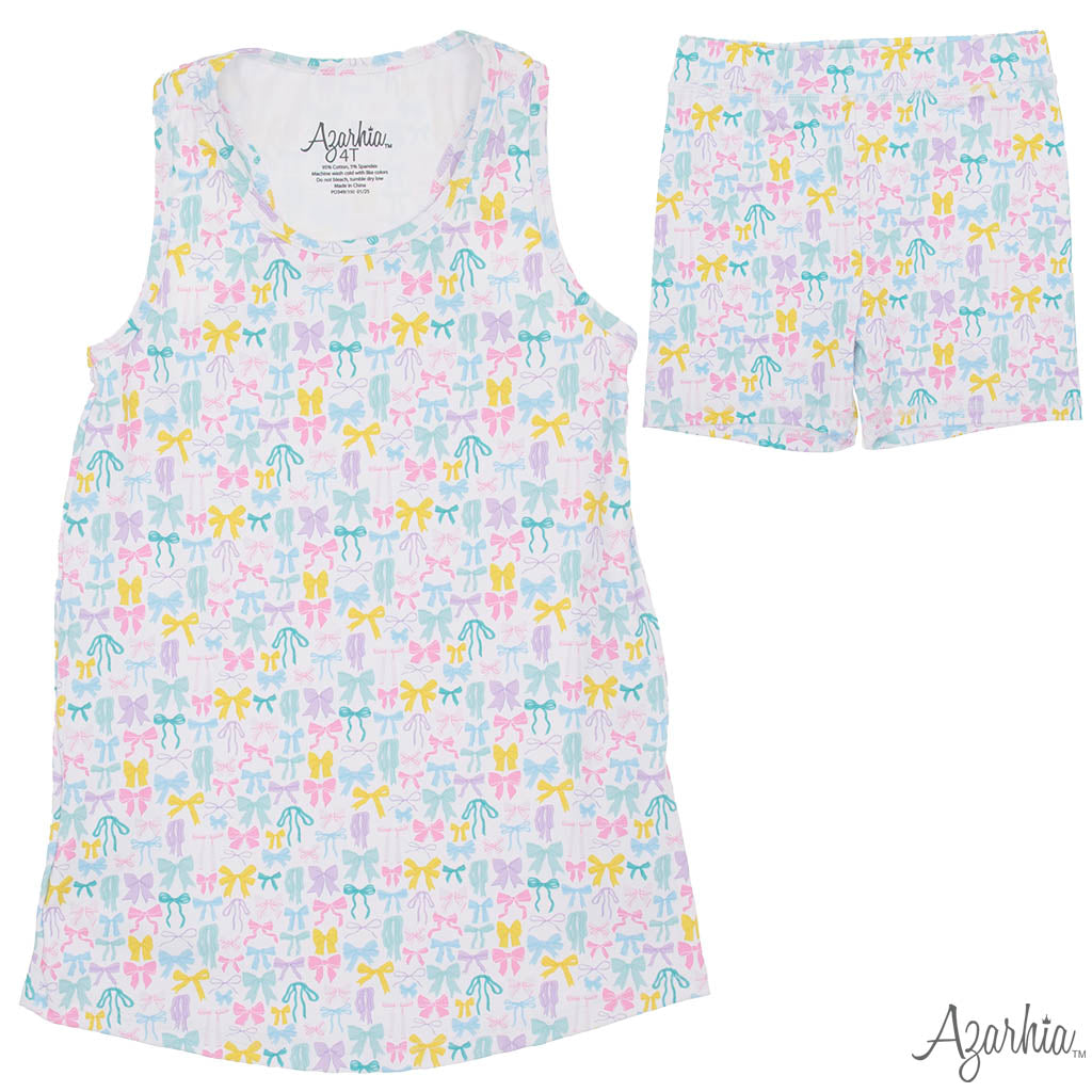 Pastel Bows Tennis Dress