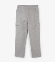 Grey Cargo Joggers